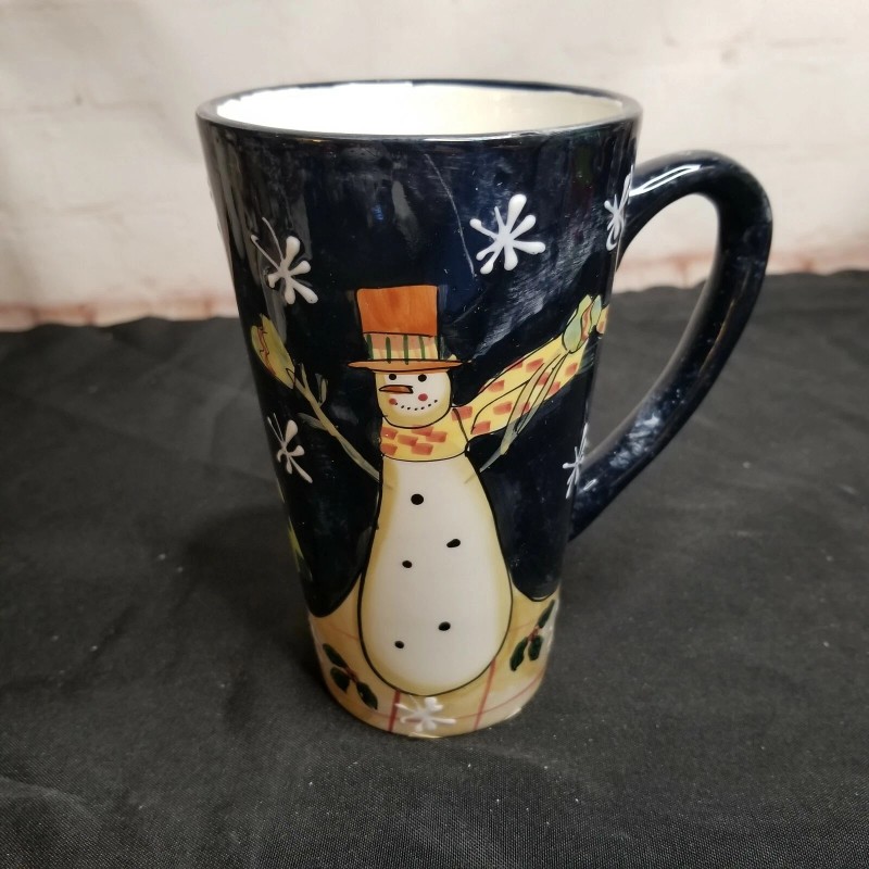 Certified International NEW * Certified International Susan Winget Snowman Mug