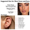 Adramata G23 Titanium Lip Piercing Labret Piercing Threadless Insertion Monroe