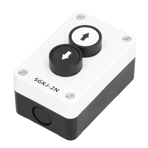 Acogedor Push Button Switch Station, Up/Down Arrow Switch, Weatherproof, Self-Recovery,