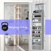 YeSunny Over Door Storage Hanging Organizer, Foldable Wall Mount Storage