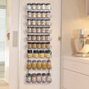 SWOMMOLY Adjustable Wall Mount Spice Rack, 9-Tier Dual-use (Multi-use) Organizer,