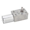 Worm Gear Motor High Torsion 12mm Single Shaft Self Locking