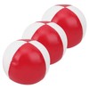 3Pcs PU Leather Juggling Balls Indoor Leisure Portable Performance Practice