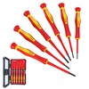 EZARC Insulated Screwdriver Set, 6 Pieces Precision VDE Insulated Electricians