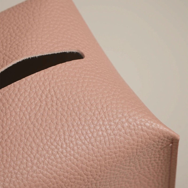 OLETHA Cube Box Facial Tissue Holder, Pink