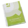 Q-Connect Expanding Punched Pocket 3/4 Length Front A4 (Pack of