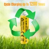 CICMOD Rechargeable AA Batteries 1.2V Ni-MH 2500mAh Double A Battery