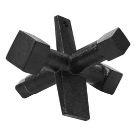 FIX ZHANG 6 Sided Cleanout Plug Wrench for Pasco J40042 Plumbing Wrench for Installing Or Removing Countersunk Plugs Drum Traps And Threaded Cleanouts