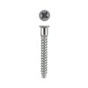 5mm x 40mm HighPoint Confirmat Screws, Pozi-Flat Head, Zinc, 100pc