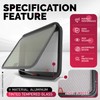 Wutist 30" x 20" RV Exit Window Push Out w/Screen