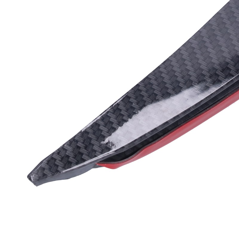 2pcs Rear Bumper Spoiler Side Canard Left Right Fit for