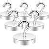 Neosmuk Magnetic Hooks Heavy Duty,100lb Super Strong Magnet with Hooks