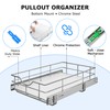 WelFurGeer Soft Close Slide Out Cabinet Shelf, 11" W x