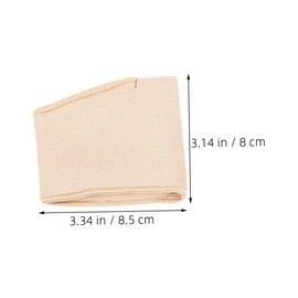 Ipetboom 1 Pair Toe Pads for Heels Forefoot Pads for Women Forefoot Cushions Shoe Cushion Nylon Khaki