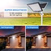 Stanlips 100W LED Solar Flood Lights, 10000MAH Flood Light Outdoor