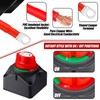 Datanly Battery Disconnect Switch 12v-48v with 2 Awg 12 Inch