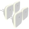 Lunartec Set of 4 Socket Night Light, Indirect Lighting &