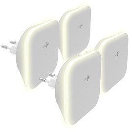 Lunartec Set of 4 Socket Night Light, Indirect Lighting & Twilight Sensor