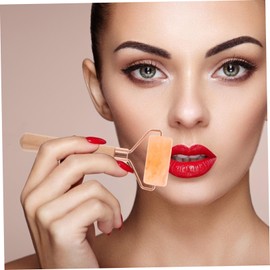 VICASKY Natural Salt Massage Roller for Face Neck and Back Facial Tightening Lifting Tool Smooth for Spa Loved