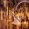Christmas Decorations, 20 PCs Floating Candles with Wand Magic Hanging