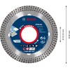 Bosch Professional 1 x Expert HardCeramic Diamond Cutting Discs (for