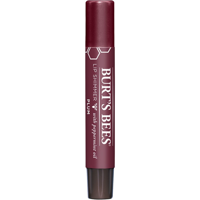 Burt's Bees I0094327 ® 100% Natural Moisturising Lip Shimmer, Plum,