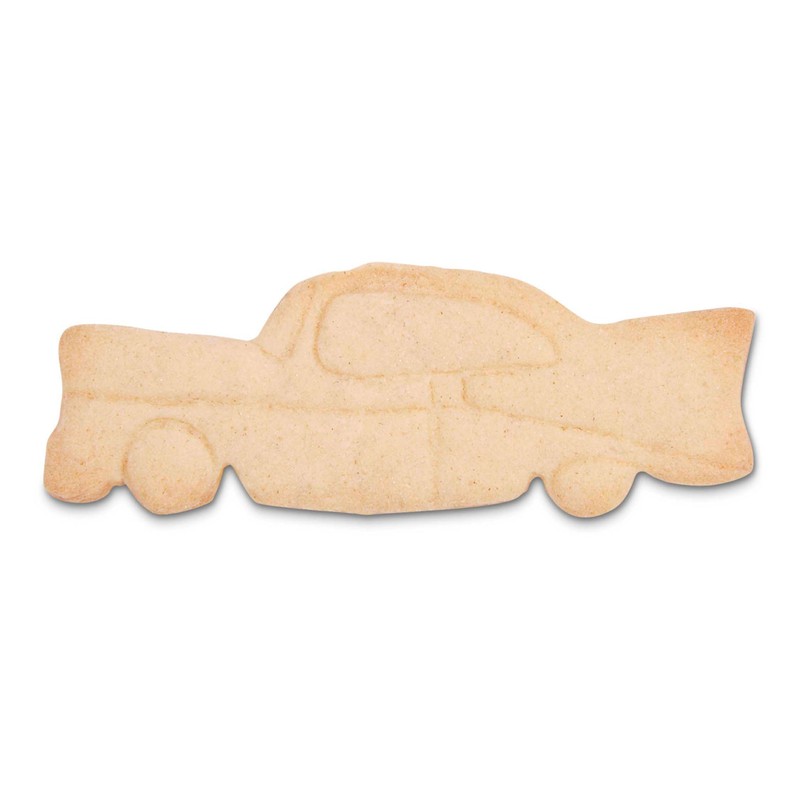Staedter Chevy Embossing Cookie Cutter, 8 cm, Stainless Steel Silver,