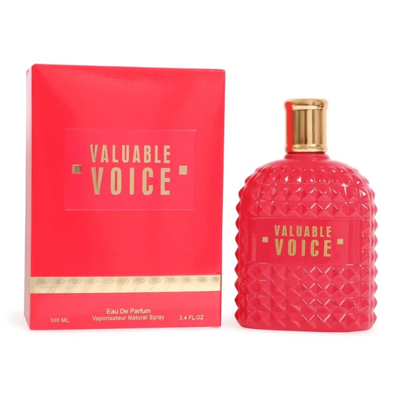 Fragrance Couture Perfume for Women's Valentine Milano Valuable Voice Eau