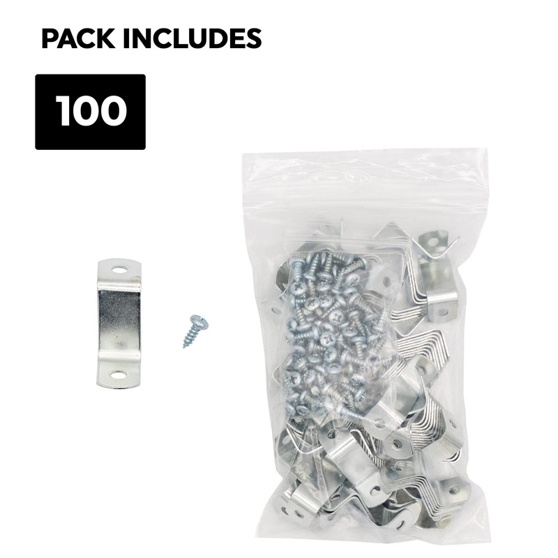 Canvas Offset Clips 1-inch 2-Hole Pk/100