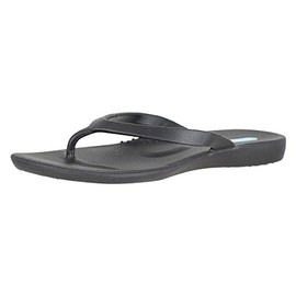 Oka-B Women's Millie Flip Flop Sandal (8 B(M) US, Licorice)