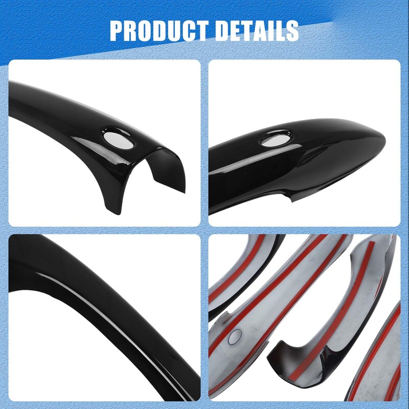 HIRUFAIT Door Handle Cover Protector for H-yundai Santa Cruz 2022