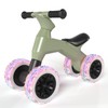 WXXM Toddler Balance Bike - Light-Up Wheels, No Pedal, Anti-Tip