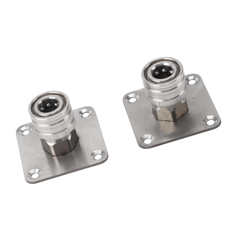 2Pcs Pressure Washer Foam Cannon Holder 1/4inch Quick Connect Stainless