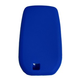 Key Fob Cover for Highlander Corolla: 4 Buttons Silicone Remote Case Protector Fit for Toyota Prius Land Cruiser Tundra RAV4 Camry XSE SE Tacoma Grand Highlander HYQ14FBX 2314513041 2019 to 2024 Blue