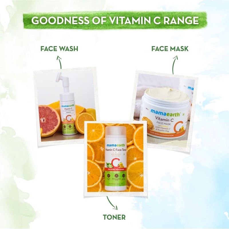 Mamaearth Vitamin C Face Cream with SPF 20 for Skin