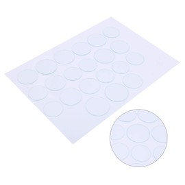 Watch Glass Replacement Watch Glass Replacement 21 Pieces 35-45 mm Glass Replacement Round Parts Flat Watch Crystal Lenses Glass Mineral Glass Replacement Parts for Watchmakers Repair Watch