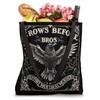 Crows Before Bros Support Your Local Murder Tote Bag