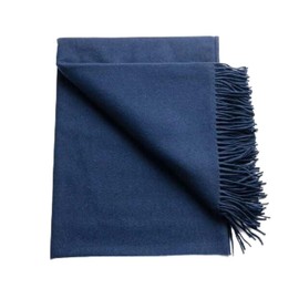 Fish Shed 19 Wild Blueberry Jam Cashmere-Merino Wool Throw