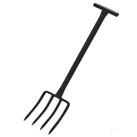 Tie Down 13871 Heavy-Duty Steel Roofers Pitch Fork with T Handle, 61" Length (Pack of 1)