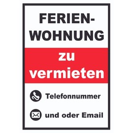 HB-Druck Holiday apartment for rented vertical A3 (297 x 420 mm)