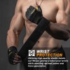 TAVIEW Workout Gloves, Weightlifting Gloves and Wrist Wraps Built in