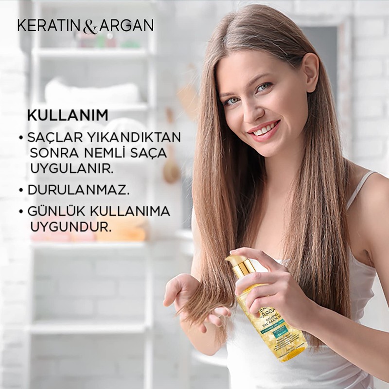 Bioxcin Keratin & Argan Hair Oil 150 ml