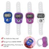 8X Digital LCD Electronic Golf Finger Hand Ring Knitting Row