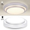 ZHMA 12W Flush Mount Ceiling Light,960LM,20 * 20 * 8cm,LED