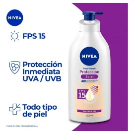 Crema Corporal Fps15 Proteccion Solar Nivea Neutra