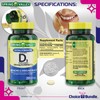 Spring Valley Vitamin D3 Softgels 125 mcg 5000 IU 250