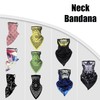 Trimming Shop Multifunctional Bandana Headwear Scarf with Ear Straps Face