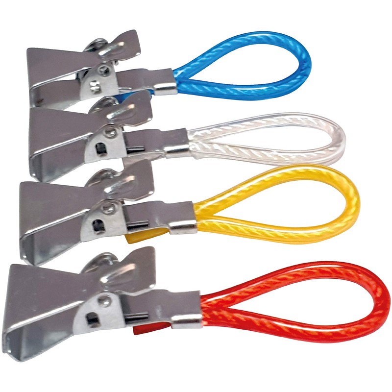 Bestlivings Towel Clips in Colourful Pack of 4 Helpful in