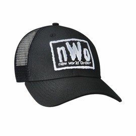 WWE nWo World Order WWE New Trucker Hat Black One Size