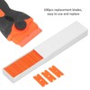 Caulking Scraper Set,Single Edge Scraper,Razor Blade Scraper 2pcs Scraper Grips